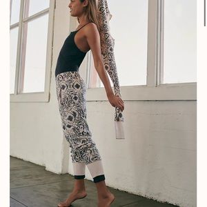 Free people June Bug printed jogger harem pants